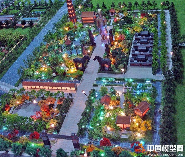 古建筑模型，古建沙盤模型