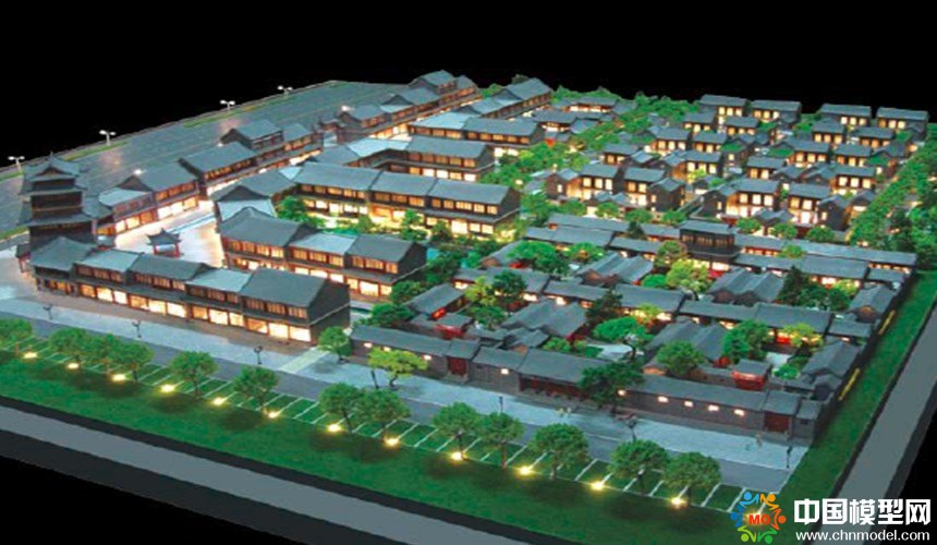 古建筑模型，古建沙盤模型