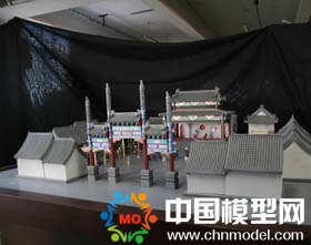 清代行宮模型，傳統建筑模型