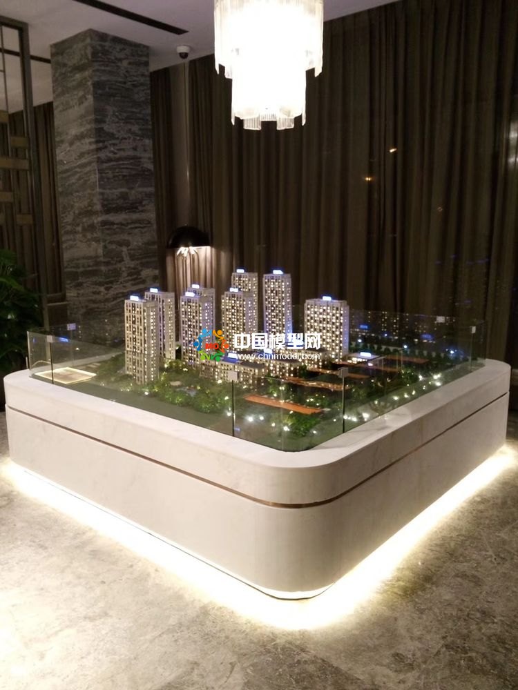 高檔樓盤模型底座，售樓部沙盤展臺（收藏）