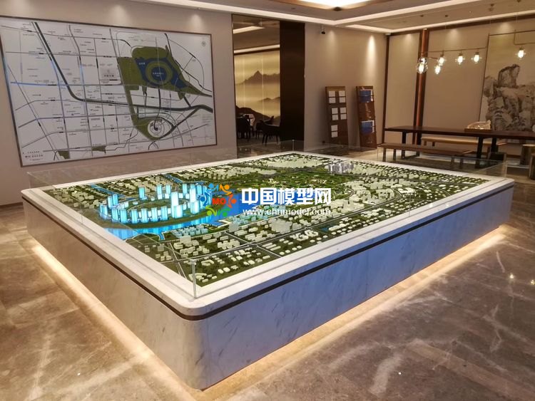 高檔樓盤模型底座，售樓部沙盤展臺（收藏）