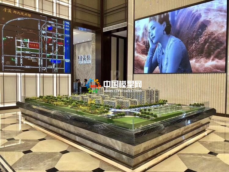 高檔樓盤模型底座，售樓部沙盤展臺（收藏）