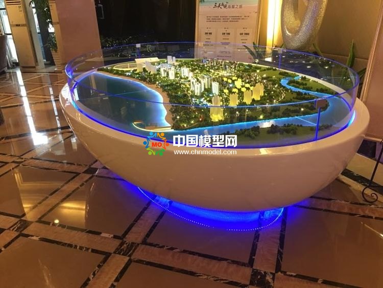 高檔樓盤模型底座，售樓部沙盤展臺（收藏）