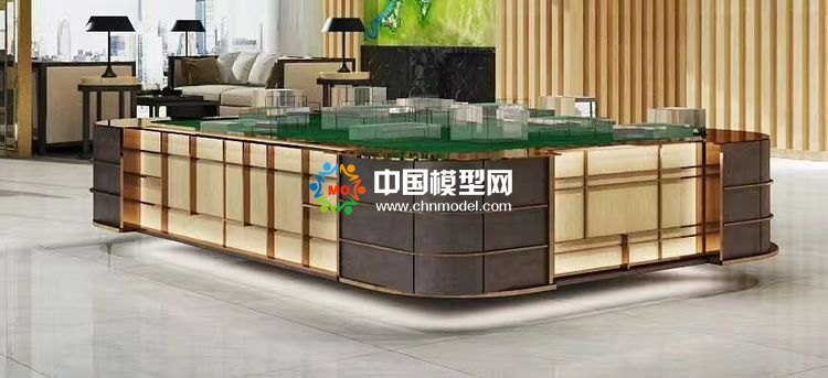 高檔樓盤模型底座，售樓部沙盤展臺（收藏）
