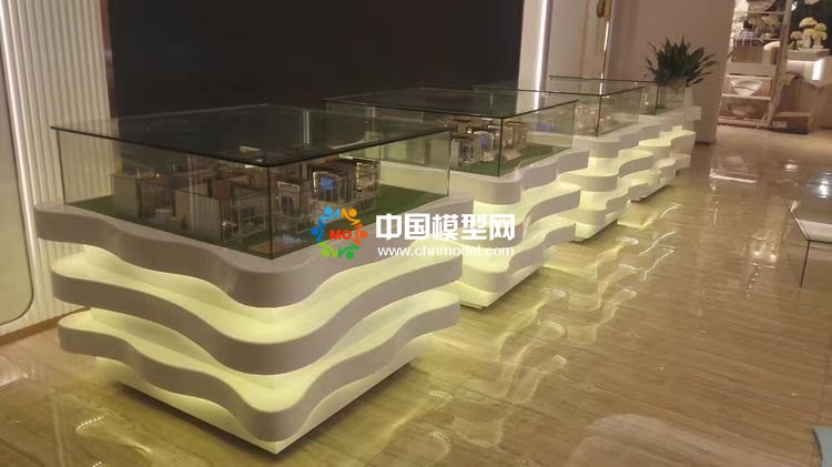 高檔樓盤模型底座，售樓部沙盤展臺（收藏）