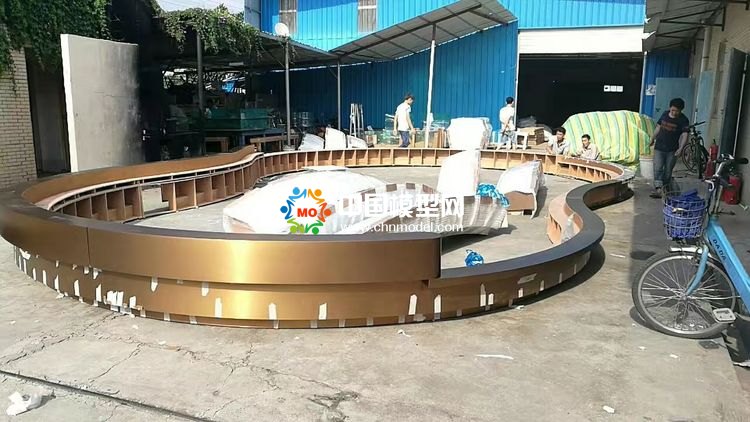 高檔樓盤模型底座，售樓部沙盤展臺（收藏）