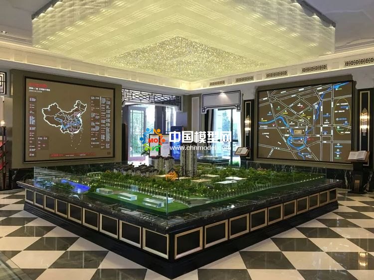 高檔樓盤模型底座，售樓部沙盤展臺（收藏）