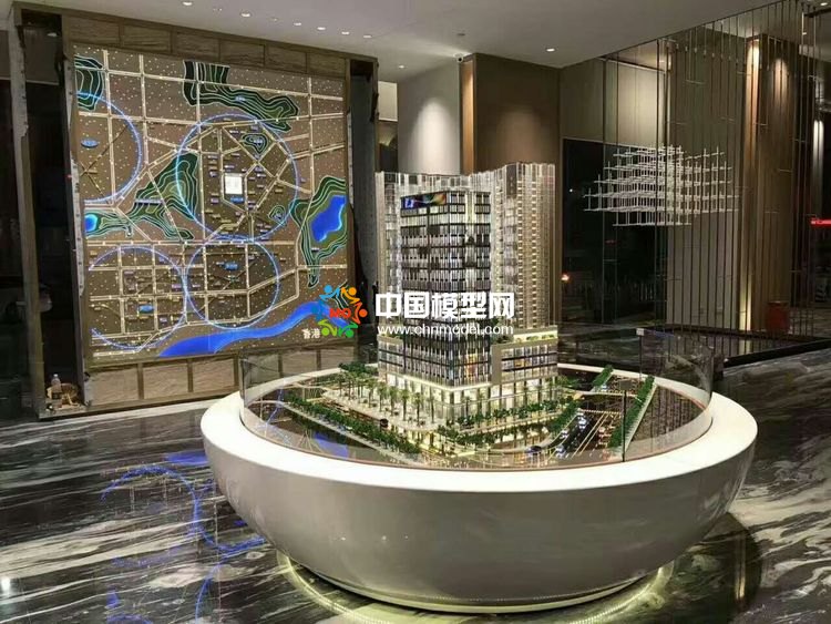 高檔樓盤模型底座，售樓部沙盤展臺（收藏）