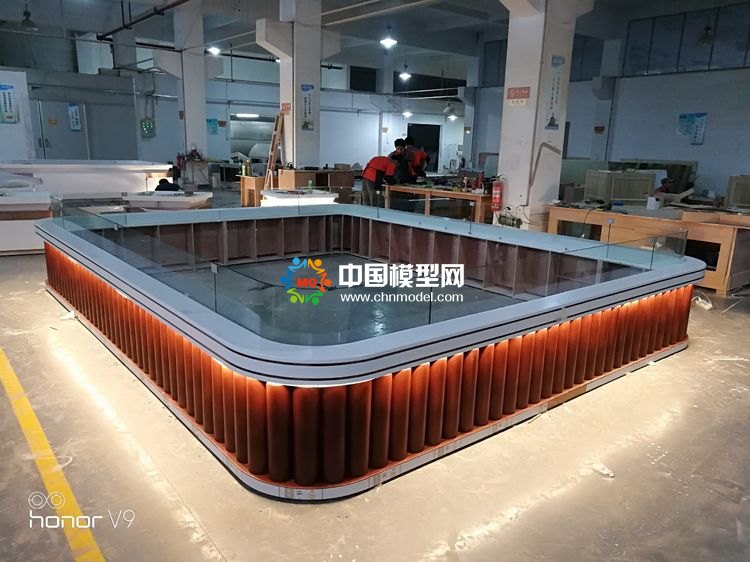 高檔樓盤模型底座，售樓部沙盤展臺（收藏）