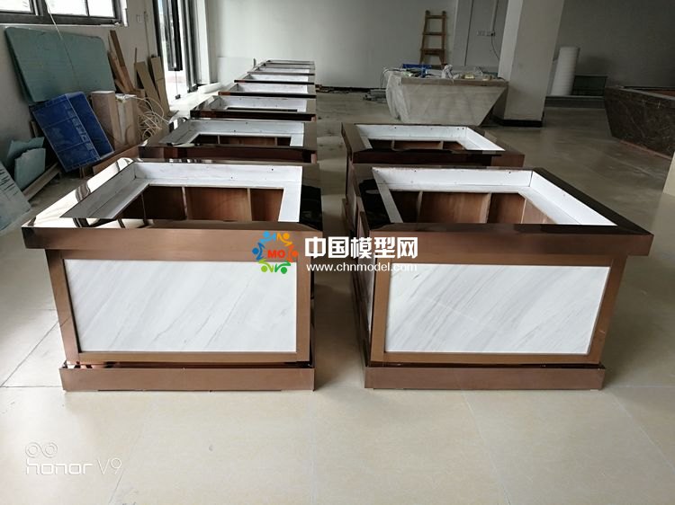 高檔樓盤模型底座，售樓部沙盤展臺（收藏）