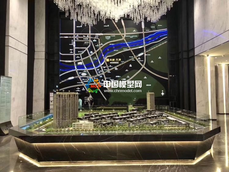 高檔樓盤模型底座，售樓部沙盤展臺（收藏）