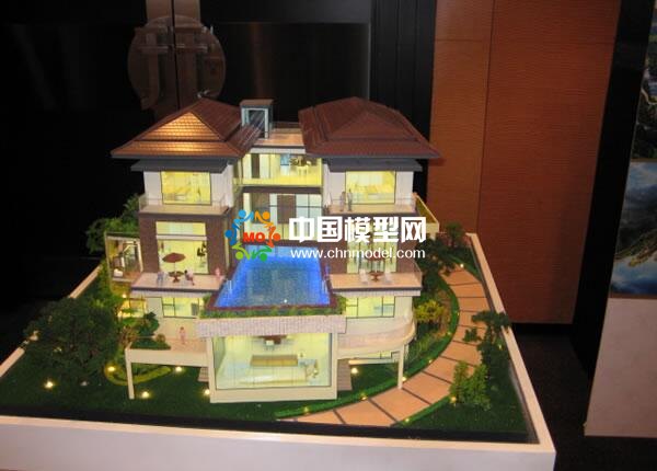 別墅模型風格各異，你能說出幾種