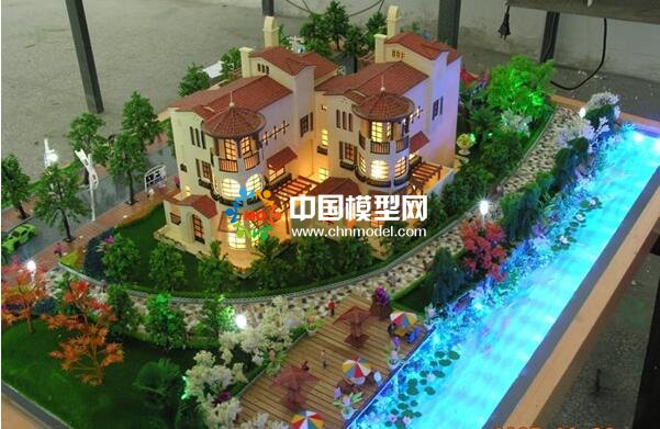 別墅模型風格各異，你能說出幾種