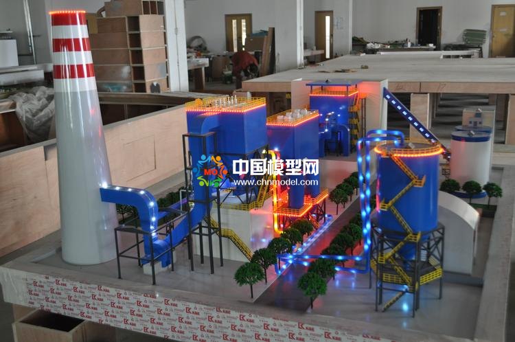 脫硫脫硝模型，環保能源模型，廢氣處理模型