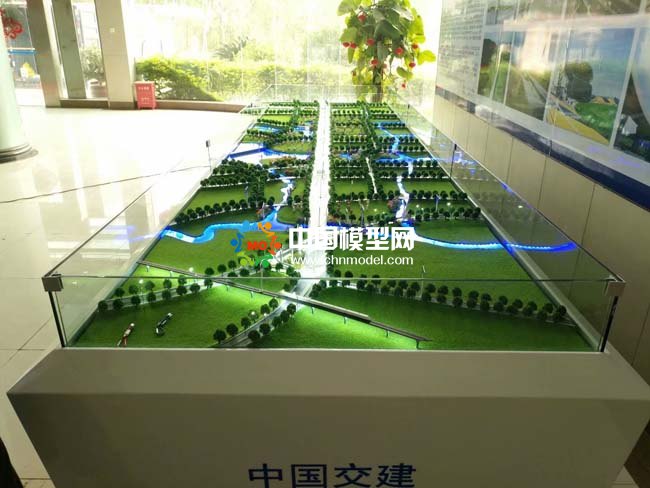 中國交建公路項目沙盤(pán)模型