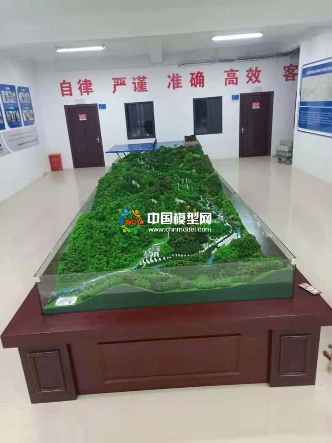 山西路橋集團322國道景寧段沙盤(pán)模型