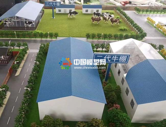  農業大棚模型，畜牧養殖沙盤模型 