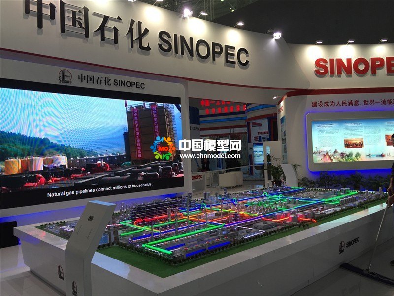 石油化工產業沙盤模型，石油化工流程模型