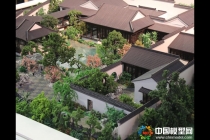古建筑模型，蘇州園林模型，亭臺模型