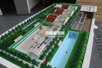 有機肥生產沙盤，生態循環污水處理沙盤模型