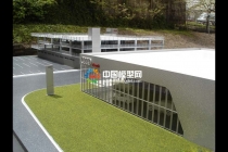 汽車展館沙盤模型，汽車展廳4S店沙盤模型